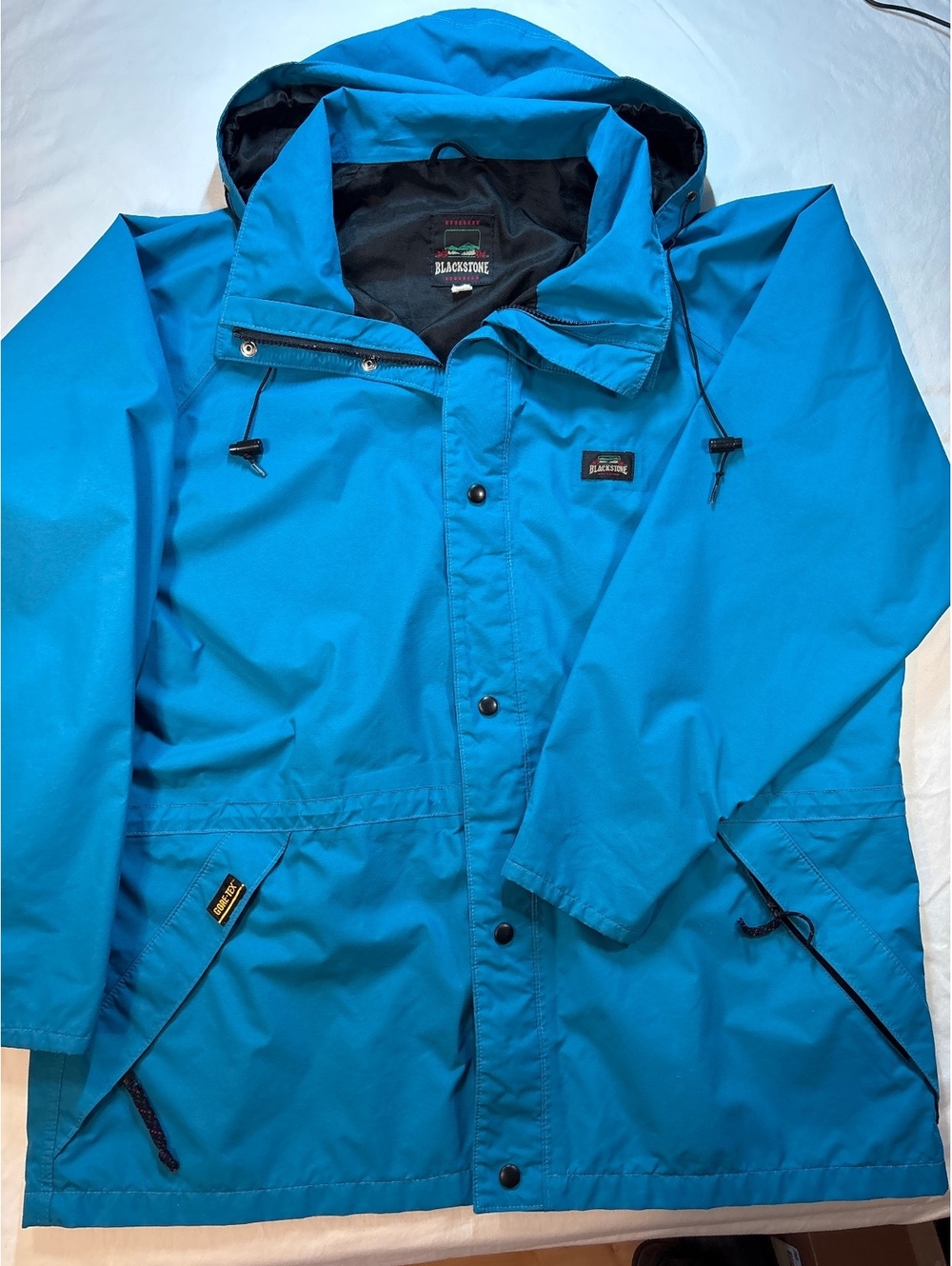 Vintage 1990’s Blackstone Gore-Tex Men’s XL Teal Blue Jacket